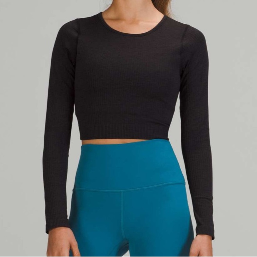 Lululemon Ebb to Street Long Sleeve Black